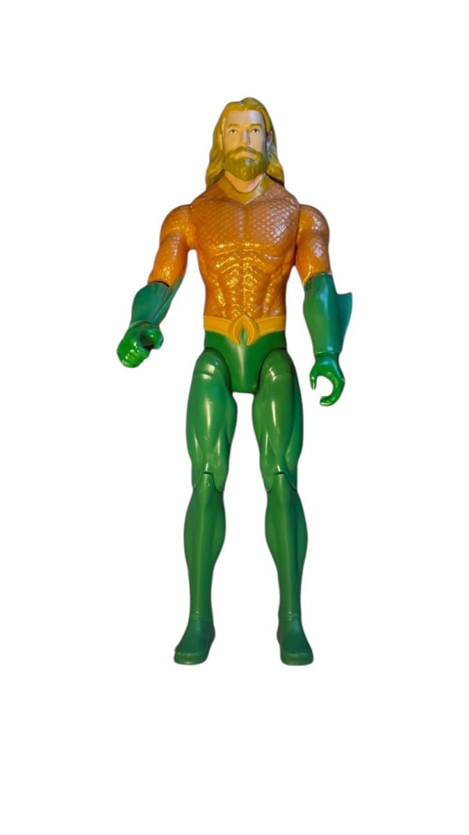Boneco  Aquaman Matel, Mattel, tamanho Não informado
