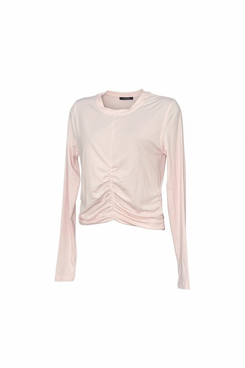 Blusa Rosa Body Ml, Rosa, tamanho M