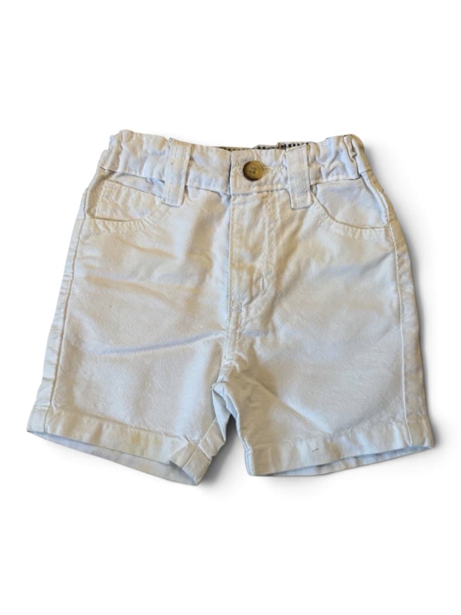 Bermuda Off Sarja Teddy Boom, Teddy Boom, Branco, tamanho 6/9M
