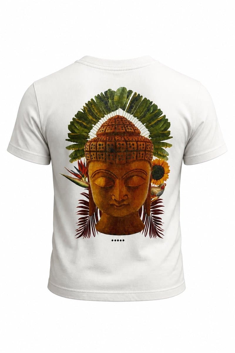 Camiseta Off World Pipe, Branco, tamanho 2 — foto 3