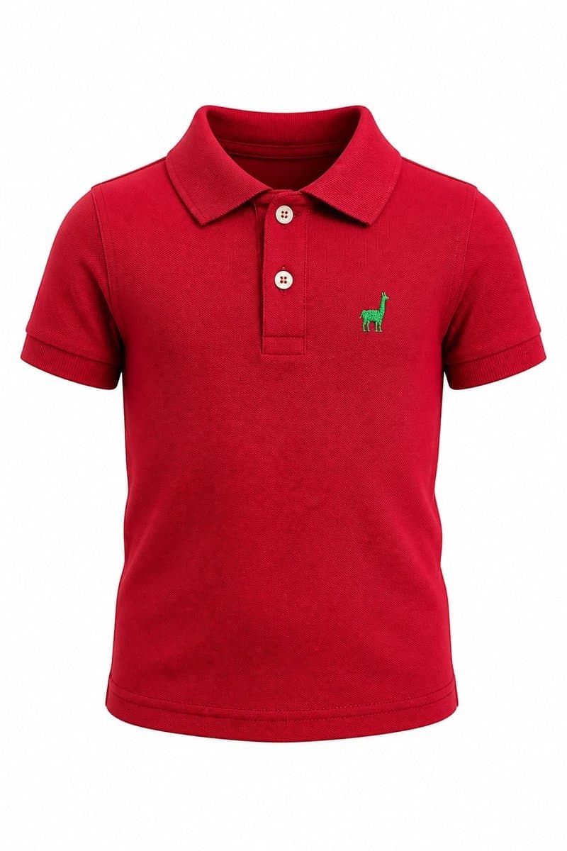 Polo Vermelha Zapalla, Zapalla, Vermelho, tamanho 2