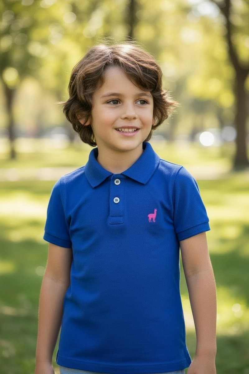 Polo Azul Zapalla, Zapalla, Azul, tamanho 2 — foto 2