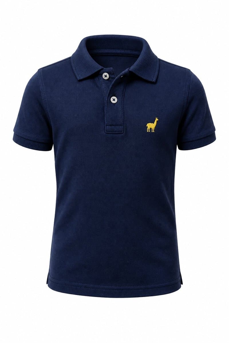 Polo Marinho Zapalla, Zapalla, Azul-marinho, tamanho 2