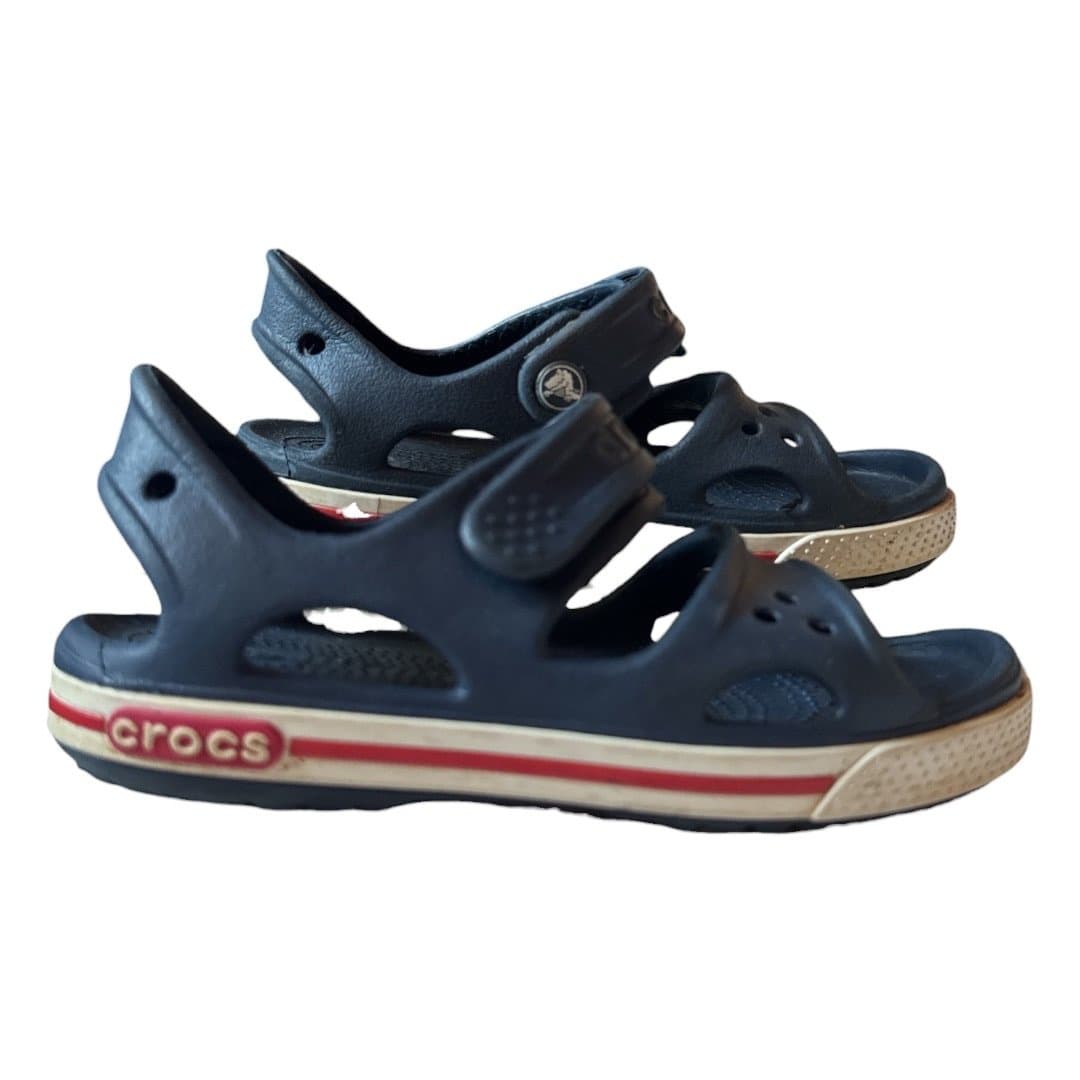 Sandalia Marinho Crocs, Crocs, Azul-marinho, tamanho 36