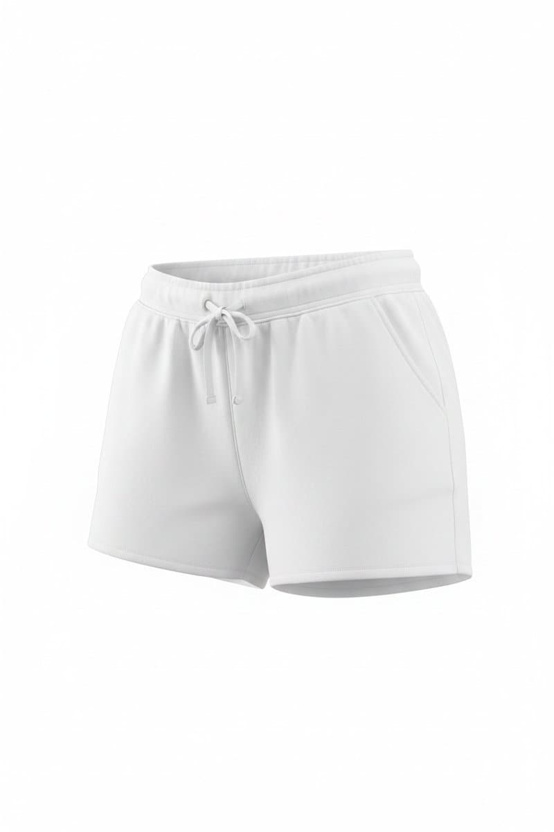 Shorts Off Moletinho Canal, Canal, Branco, tamanho G