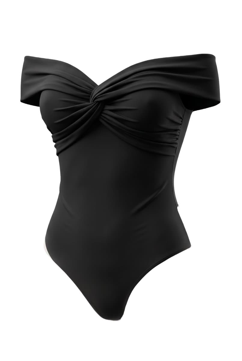 Body Preto No Decote, Preto, tamanho P