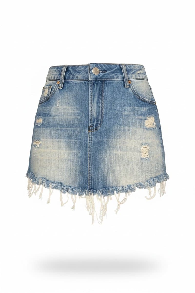 Saia Jeans Baasica 40, Azul, tamanho 40