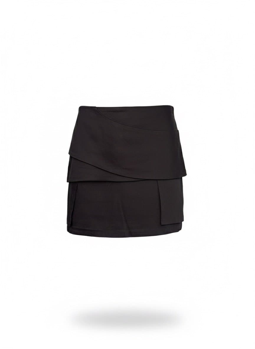 Saia Preta 284 36, Preto, tamanho 36