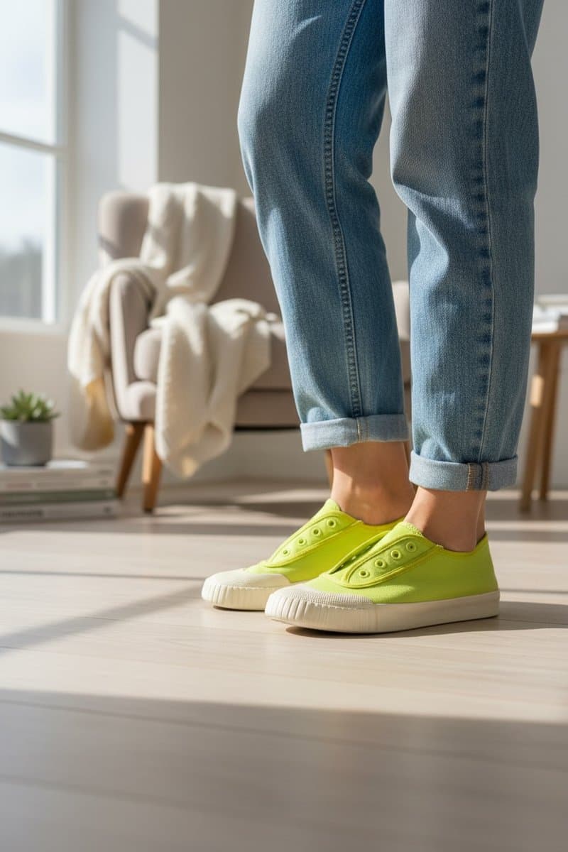Tenis Lima Schutz 36, Schutz, Verde-limão, tamanho 36 — foto 2