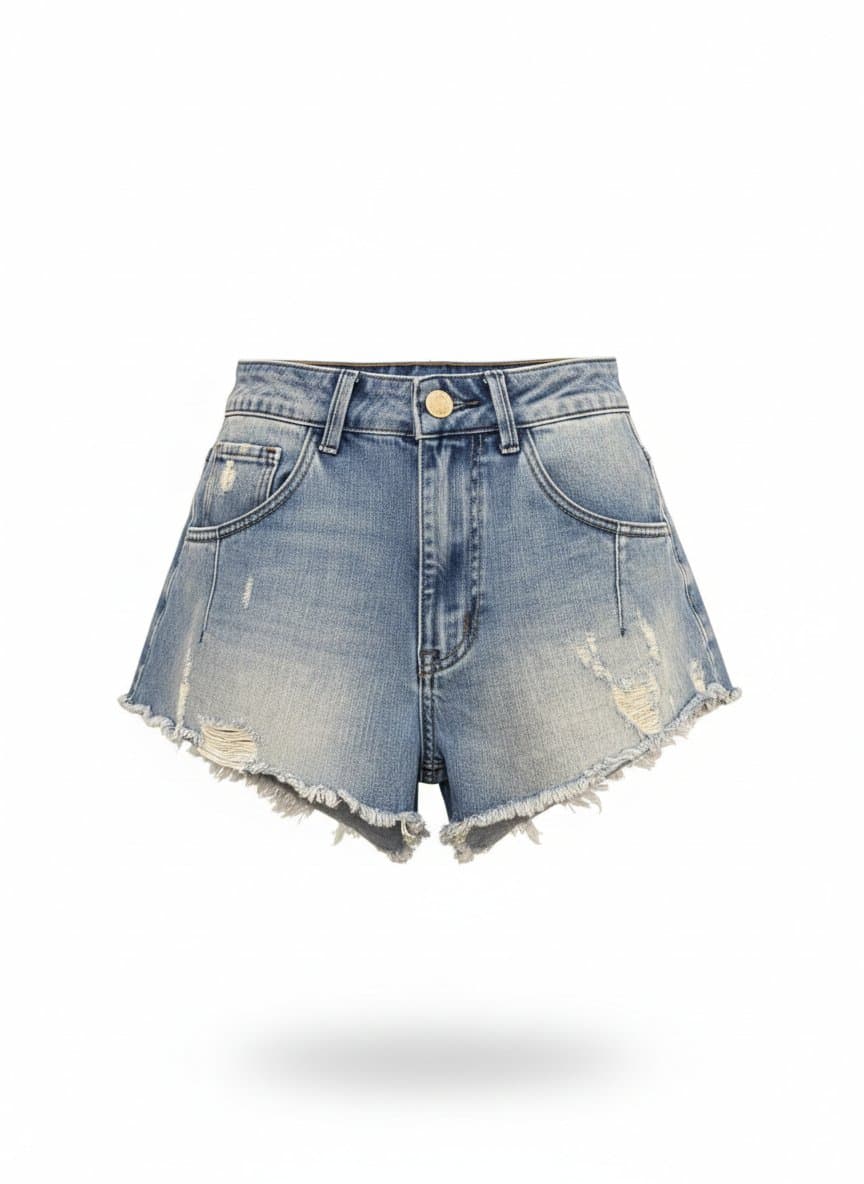 Shorts Jeans Open 34, Azul, tamanho 34