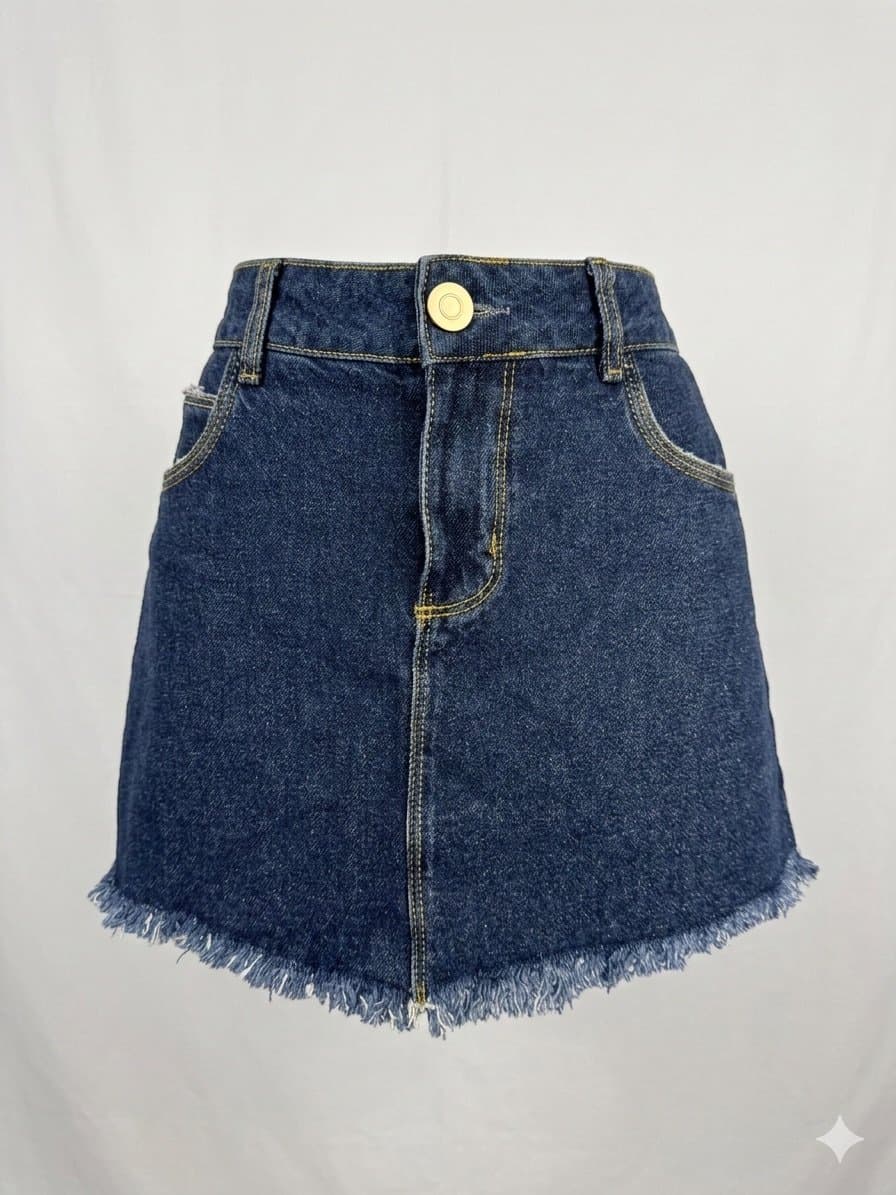 - ⁠saia Jeans Pool, Pool, Azul, tamanho 38
