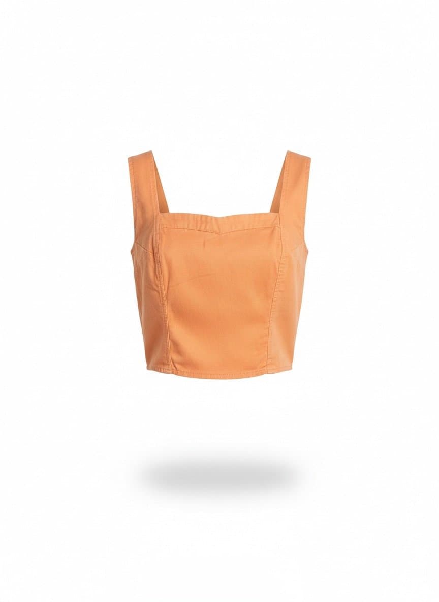 Cropped Sarja Coral Monari G, Monari, Coral, tamanho G
