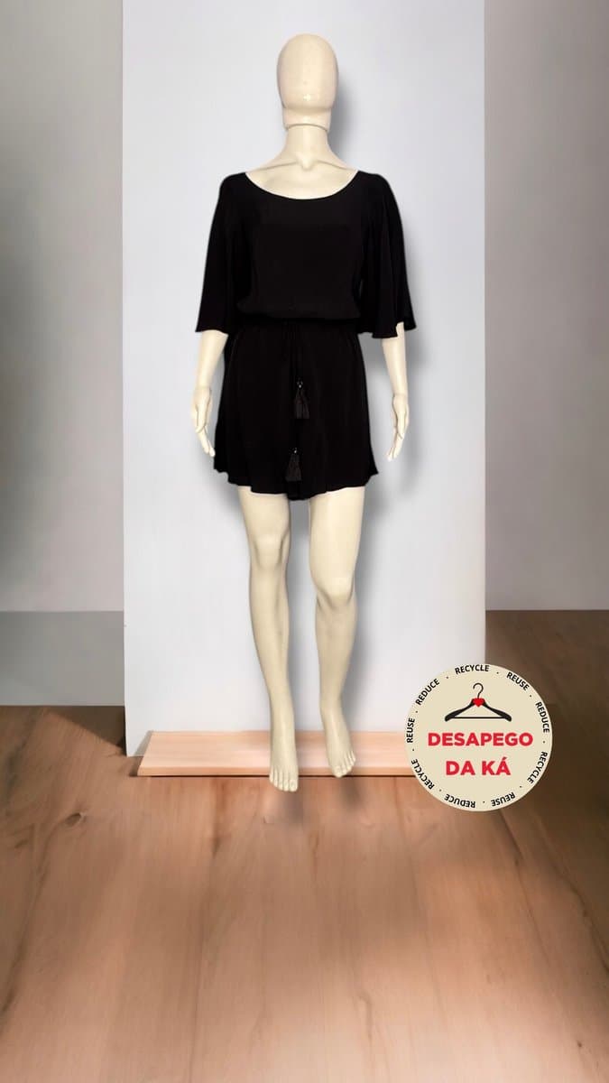 Macaqquinho Preto Dress To G, Dress To, Preto, tamanho G — foto 3