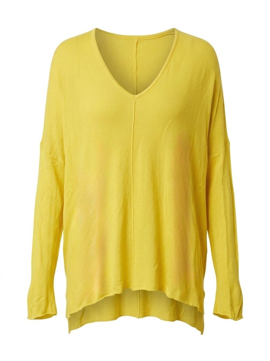 Tricot Amarelo ML Lelis Blanc M, Lelis Blanc, Amarelo, tamanho M