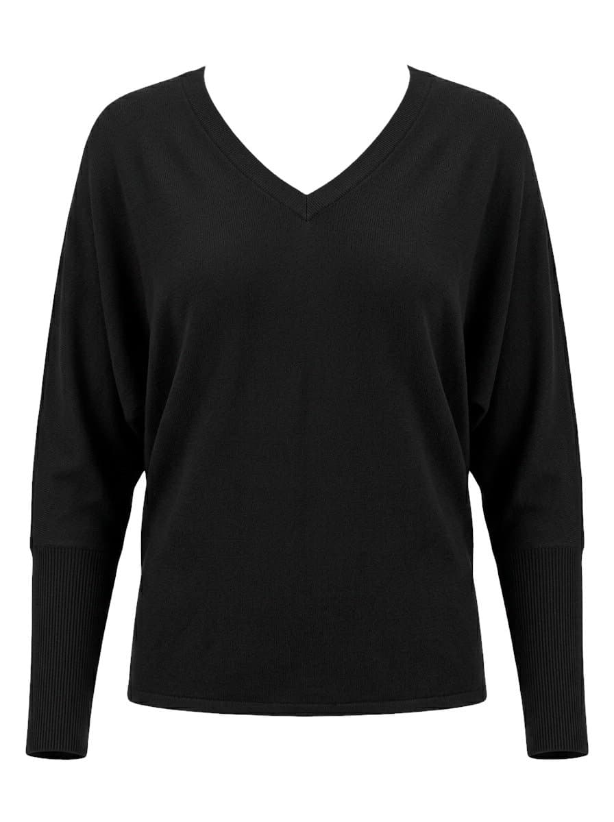 Tricot Preto Assimetrico, Preto, tamanho UN