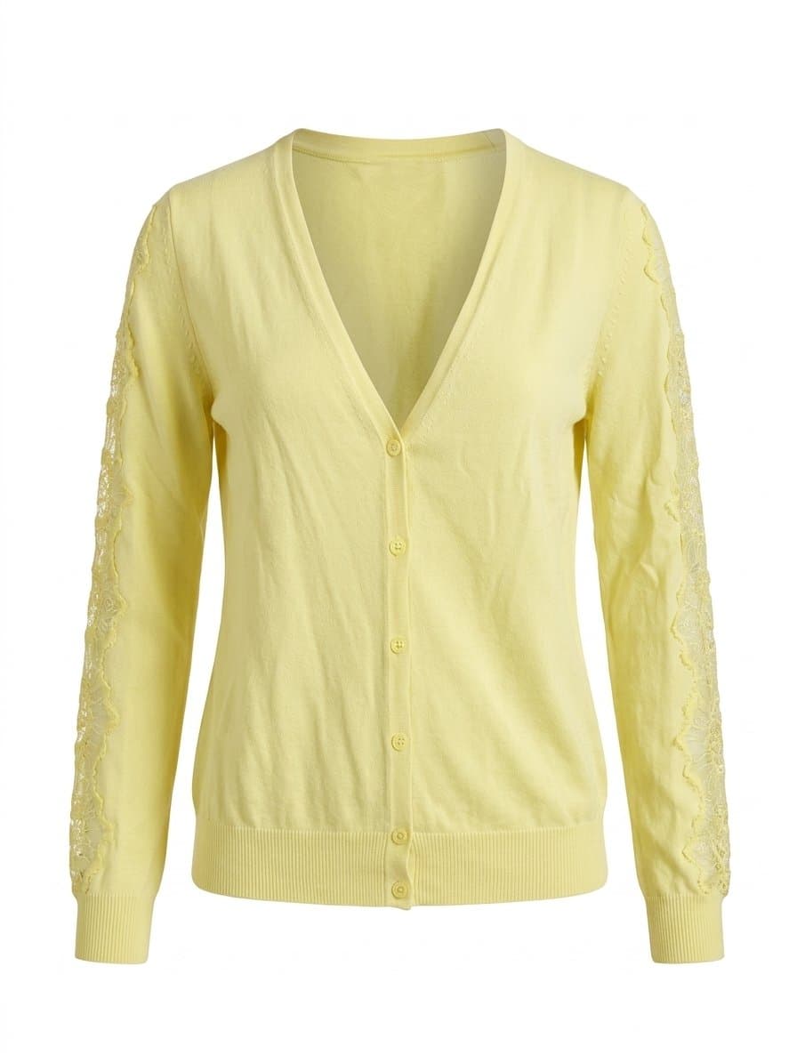 Carigan Amarelo Abrand M, A.Brand, Amarelo, tamanho M