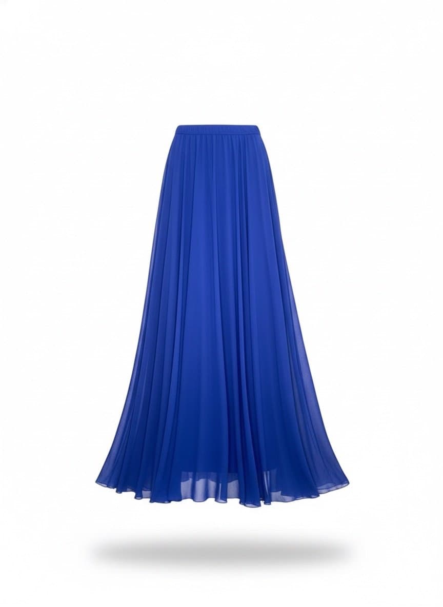Saia Longa Azul Dress To G, Dress To, Azul, tamanho G