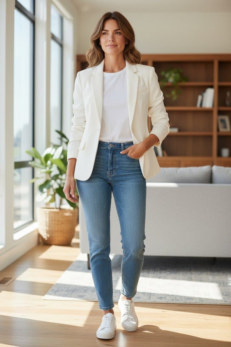 Blazer Off Gregory 40, Gregory, Branco, tamanho 40 — foto 2