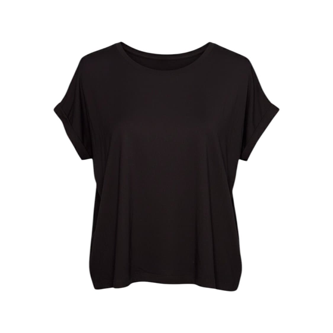 Tee Malha Preta Shoulder M, Preto, tamanho M