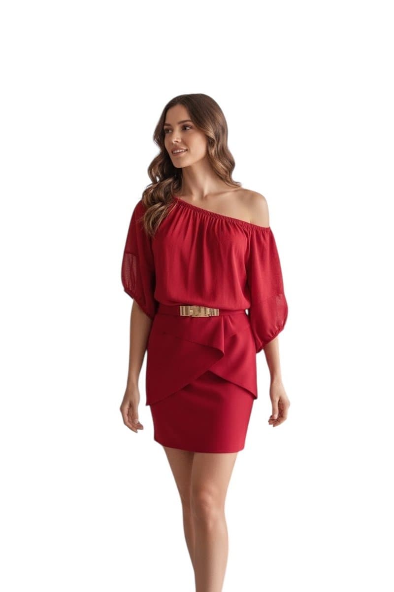 Vestido Vinho Colcci P, Colcci, Bordô, tamanho P