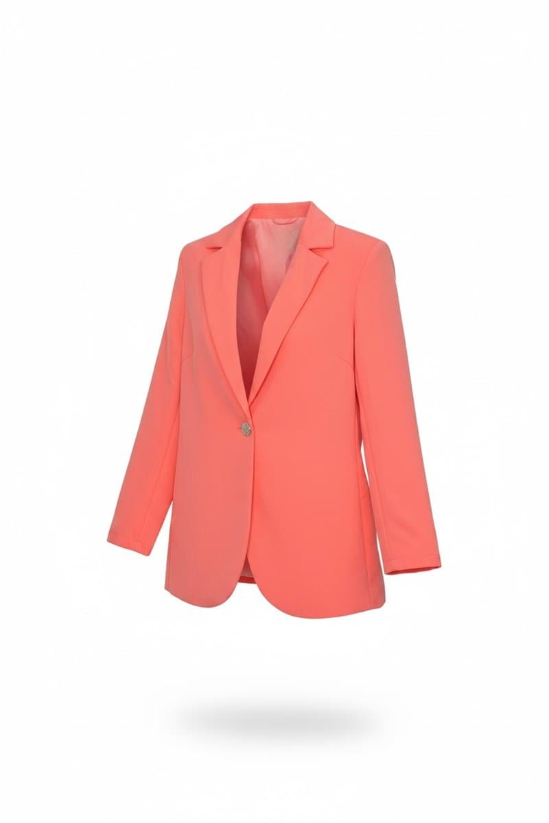 Blazer Alfaitaria Alongado Coral Myft Pp-145-Off-96, Myft, Coral, tamanho PP