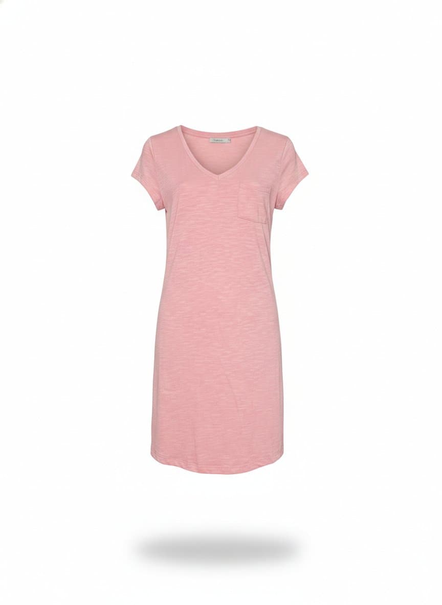 Vestido Tee Rosa Algodao Gap P, GAP, Rosa, tamanho P