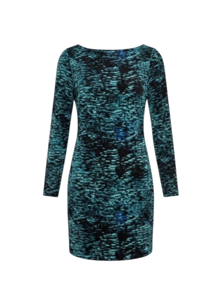Vestido ML Estampa Verde Gap PP, GAP, Verde, tamanho PP