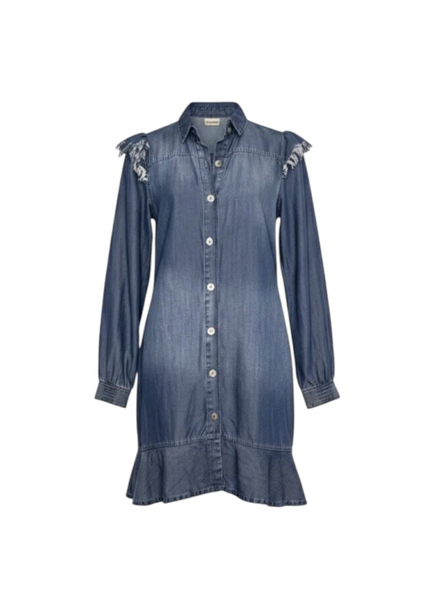 Chemise Jeans Blue Kabana 38, Blue Kabana, Azul, tamanho 38