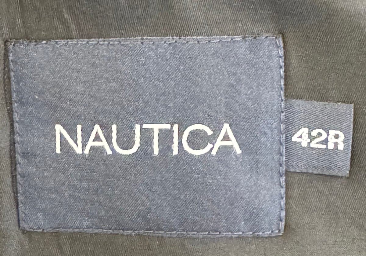 Trench Coat NÁUTICA 80% LÃ 20% CASHMERE 42, Nautica, Preto, tamanho 42 — foto 3