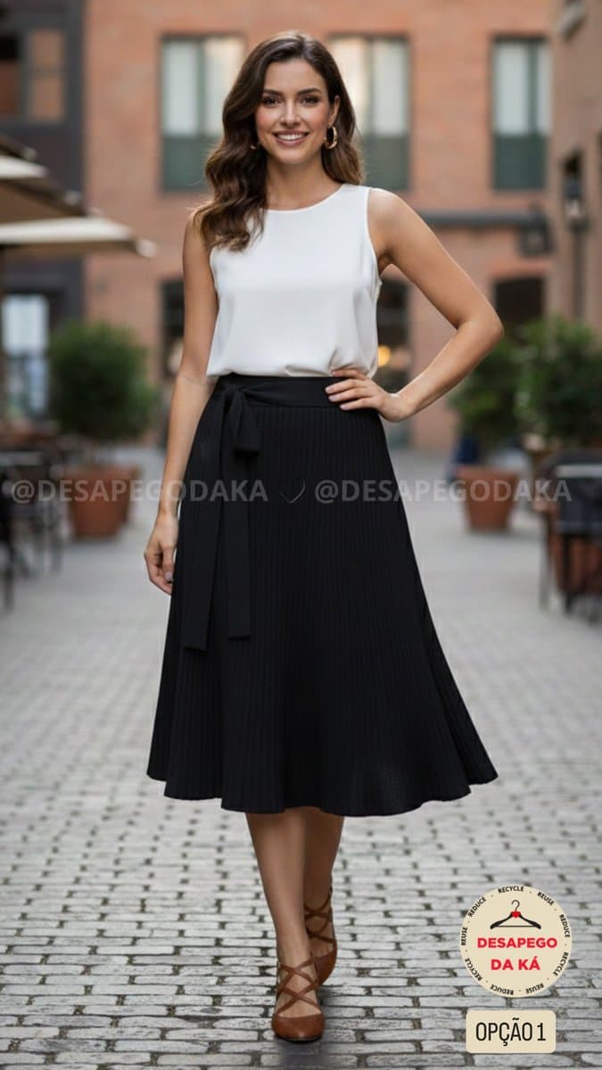 Vestido TQC Tricot Siberian P, Siberian, Preto, tamanho P — foto 2