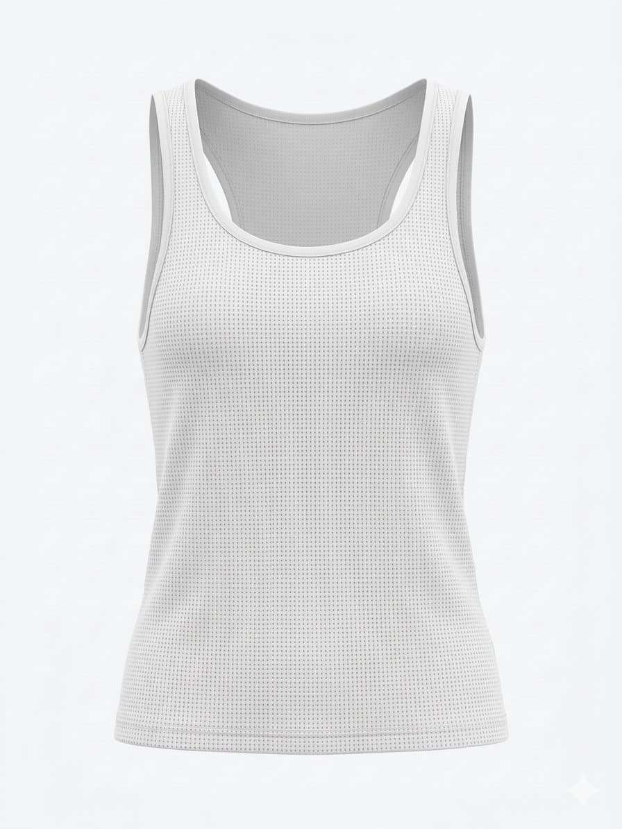 Regata Gele Larafitness G, Branco, tamanho G
