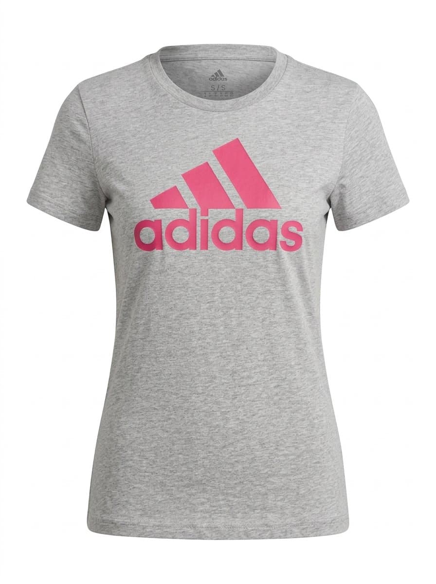 Tee Adidas Mescla P, Adidas, Cinza, tamanho P