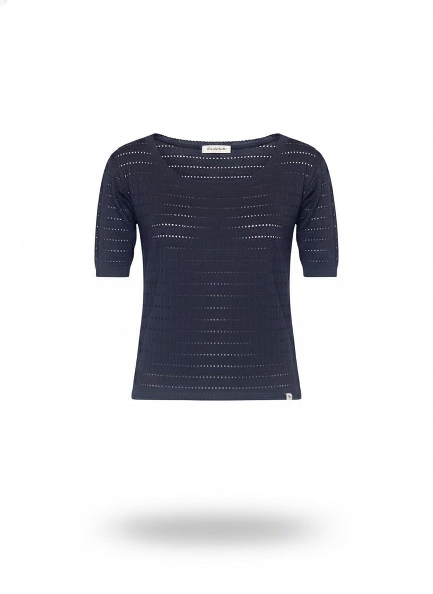 Tee Furinhos Marinho Abercrombie PP, Abercrombie & Fitch, Azul-marinho, tamanho PP