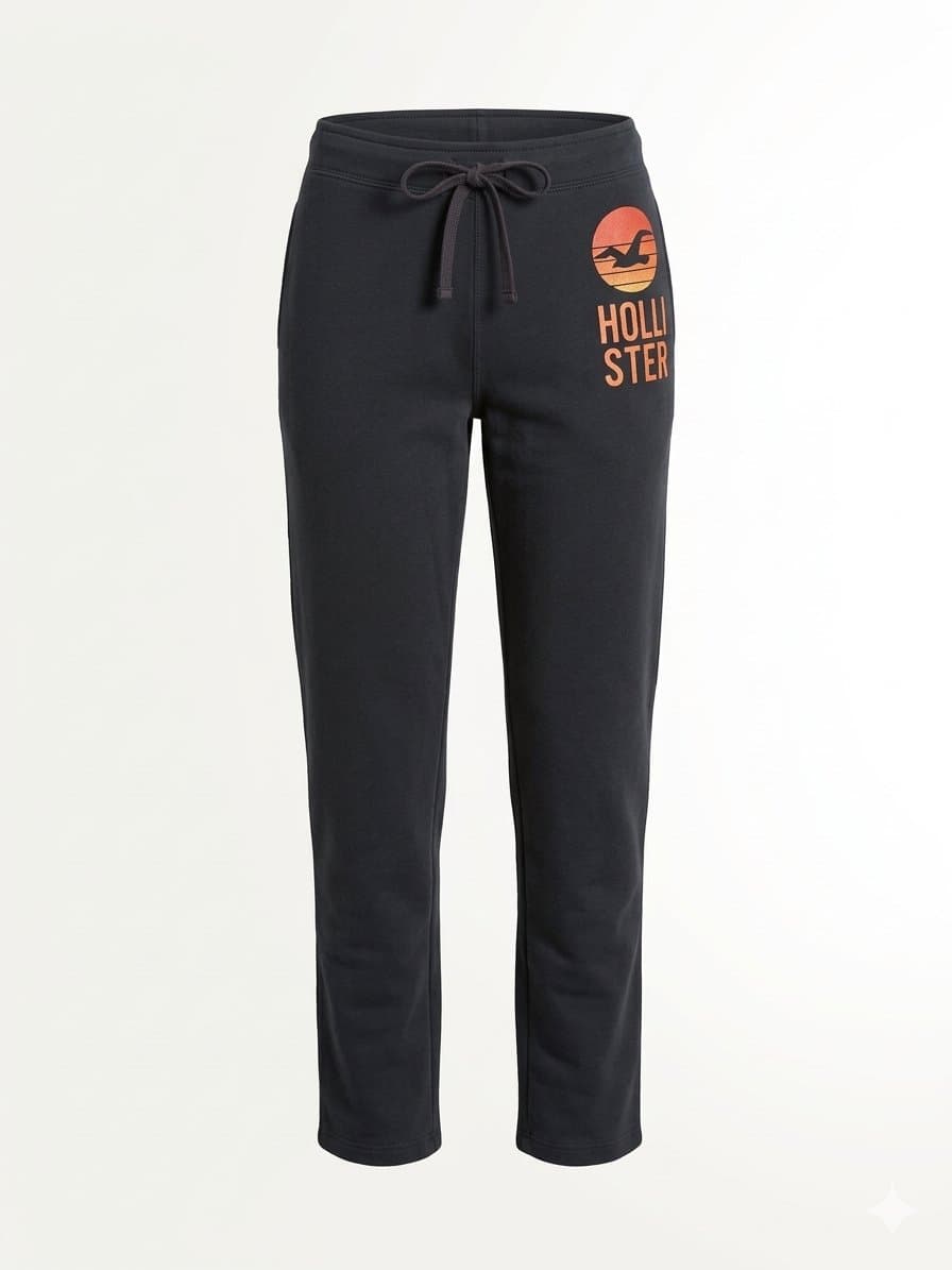 Calça Marinho Hollister P, Hollister, Azul-marinho, tamanho P