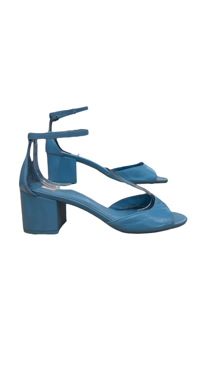 Sandalia Azul Arezzo 37, Arezzo, Azul, tamanho 37
