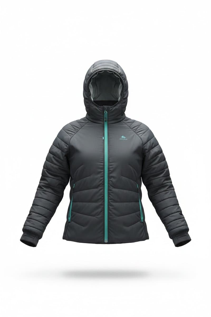 Casaco Nylon Marinhoquechua P, Preto, tamanho P
