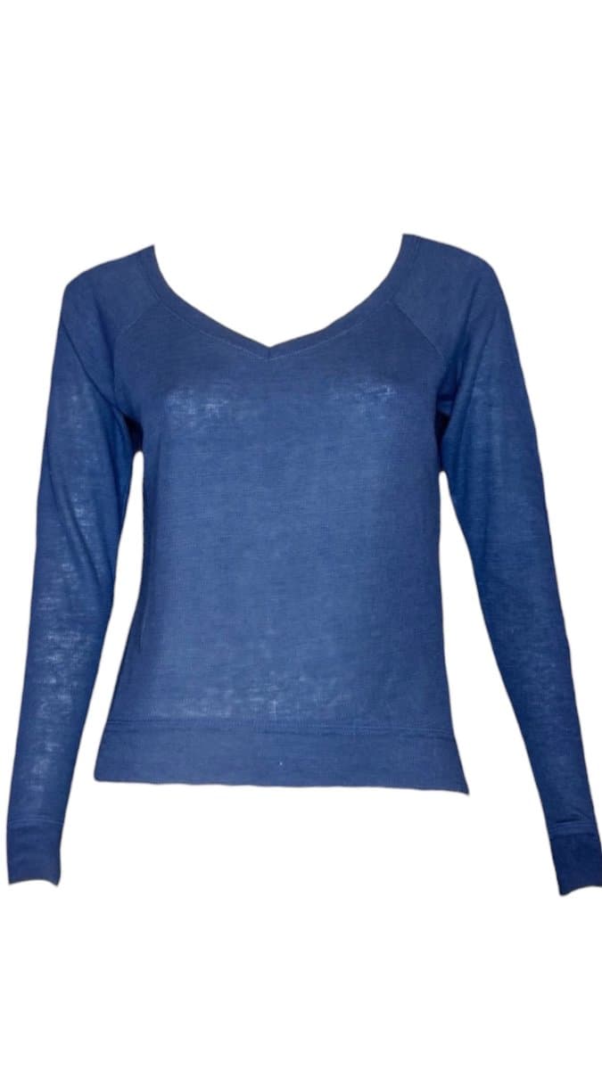 Tyee ML Decote V Marinho Abercrombie PP, Abercrombie & Fitch, Azul-marinho, tamanho PP