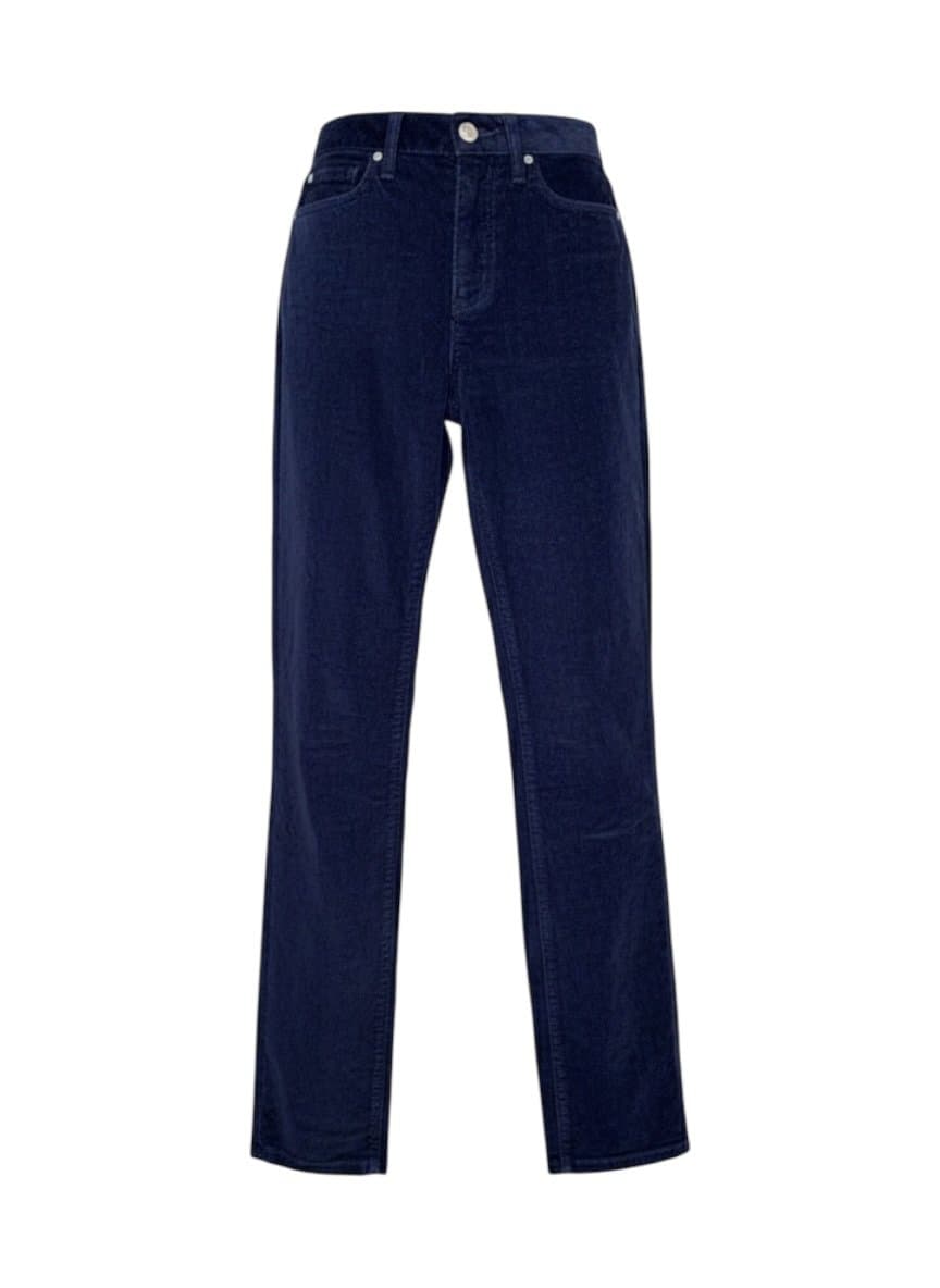 Calça Veludo Marinho Gap 25, GAP, Azul-marinho, tamanho P