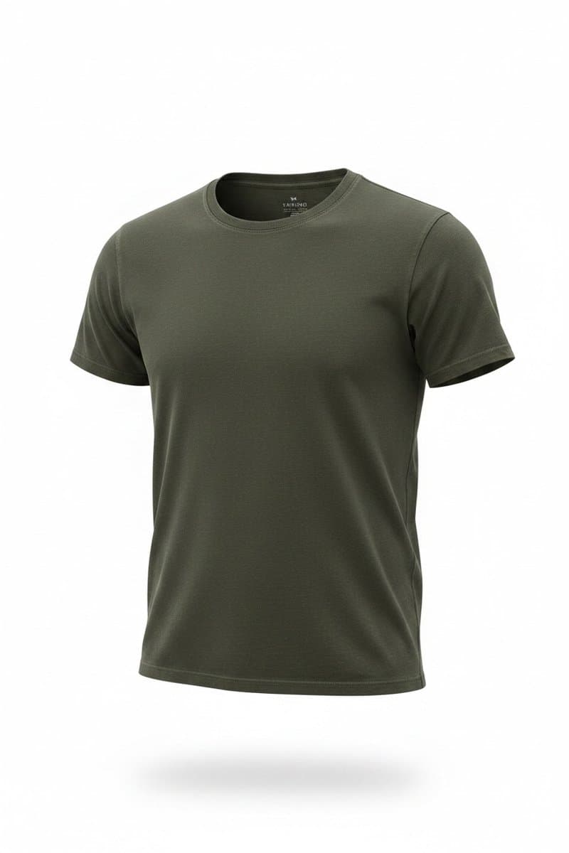 Tee Militar Hering, Hering, Verde-musgo, tamanho M