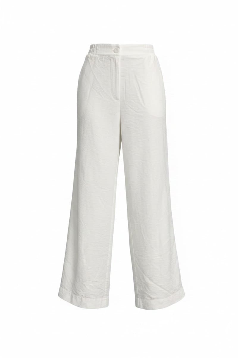 Pantalona Branca, Branco, tamanho P