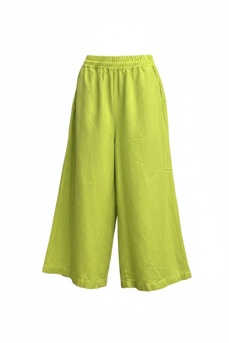 Pantacourt Lima Shoulder, Verde-limão, tamanho PP