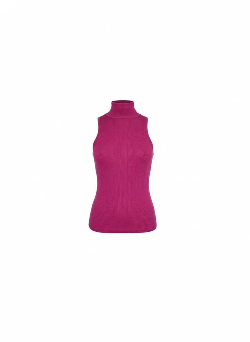 Cropped Tricot Fucsia Zara M, Zara, Fúcsia, tamanho M