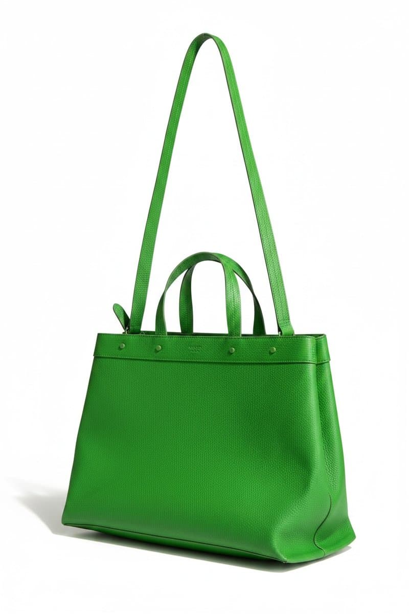 Bolsa Sacola Couro Verde Arezzo, Arezzo, Verde, tamanho Não informado