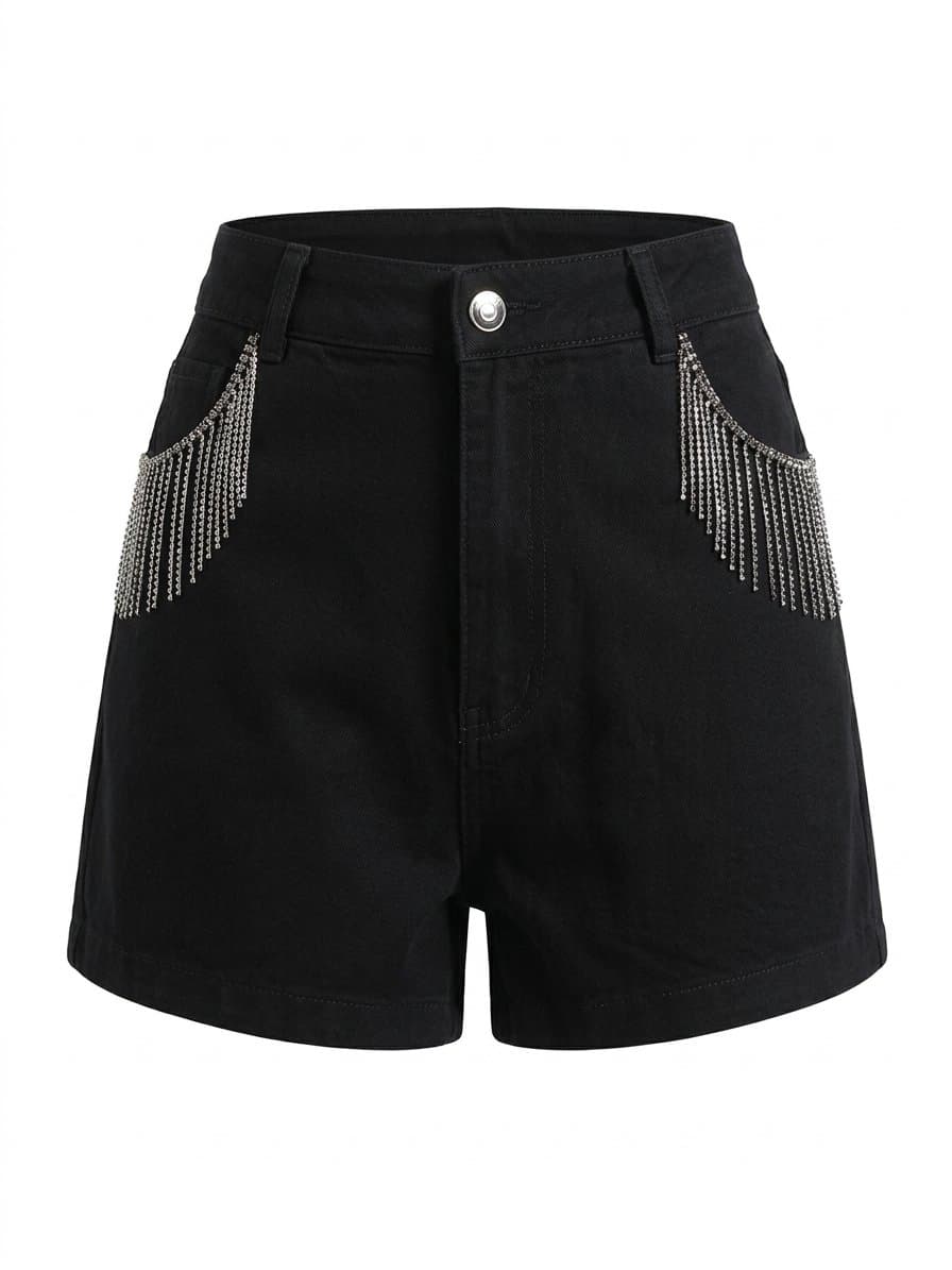 Shorts Black Duplko Sentido 44, Preto, tamanho 44