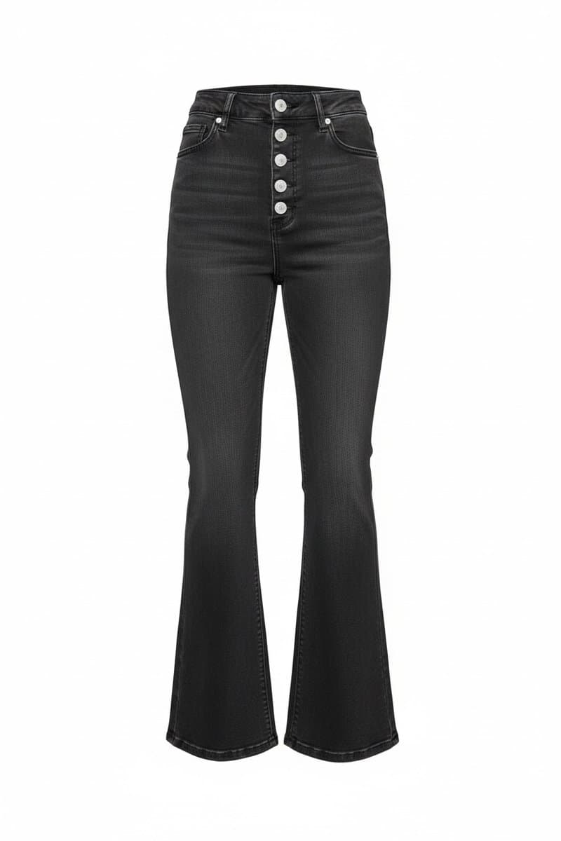 Jeans Black Ysc 38, Preto, tamanho 38