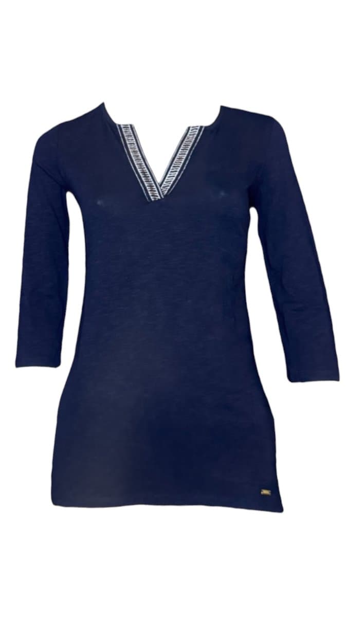 Tee Marinho Tommy PP, Tommy Hilfiger, Azul-marinho, tamanho PP