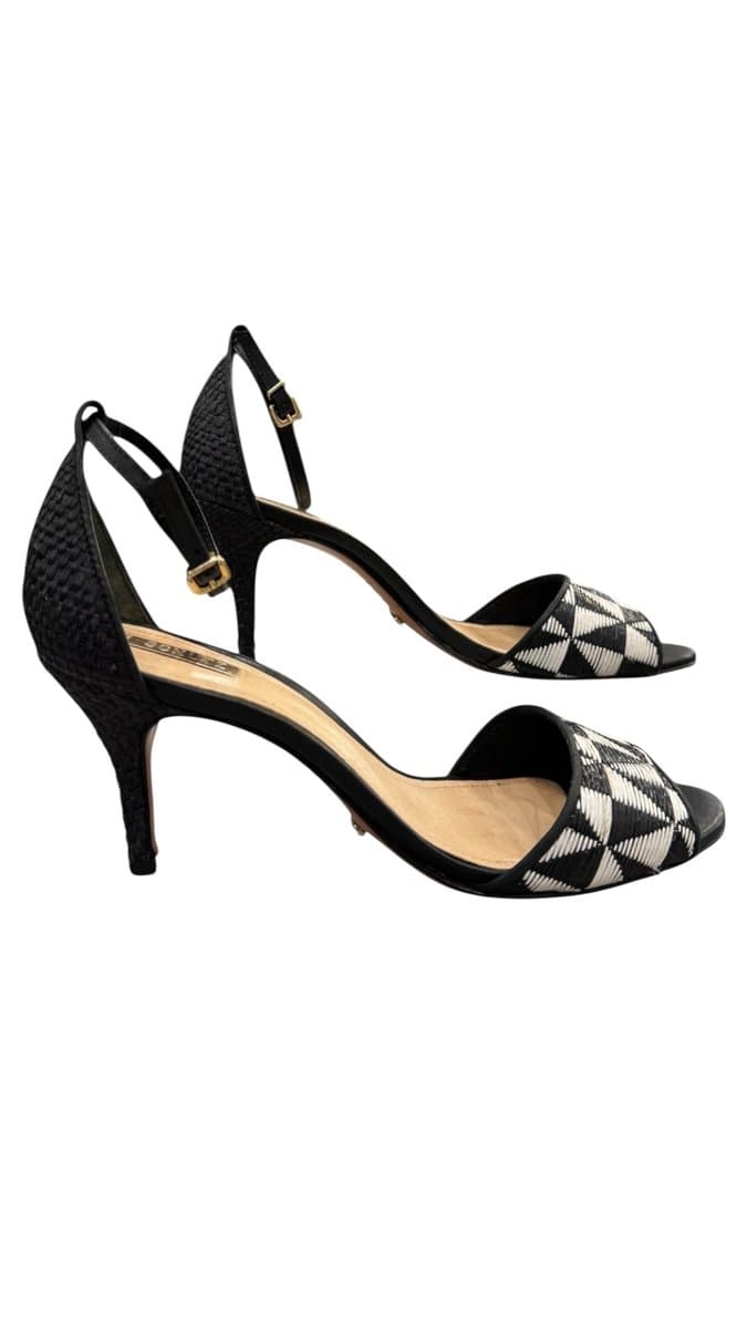 Sandalia PB Schutz 36, Schutz, Preto, tamanho 36