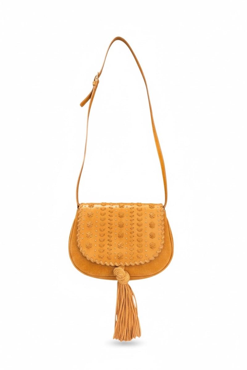 Bolsa Caramelo Tassel Schutz, Schutz, Marrom-claro, tamanho Não informado — foto 2