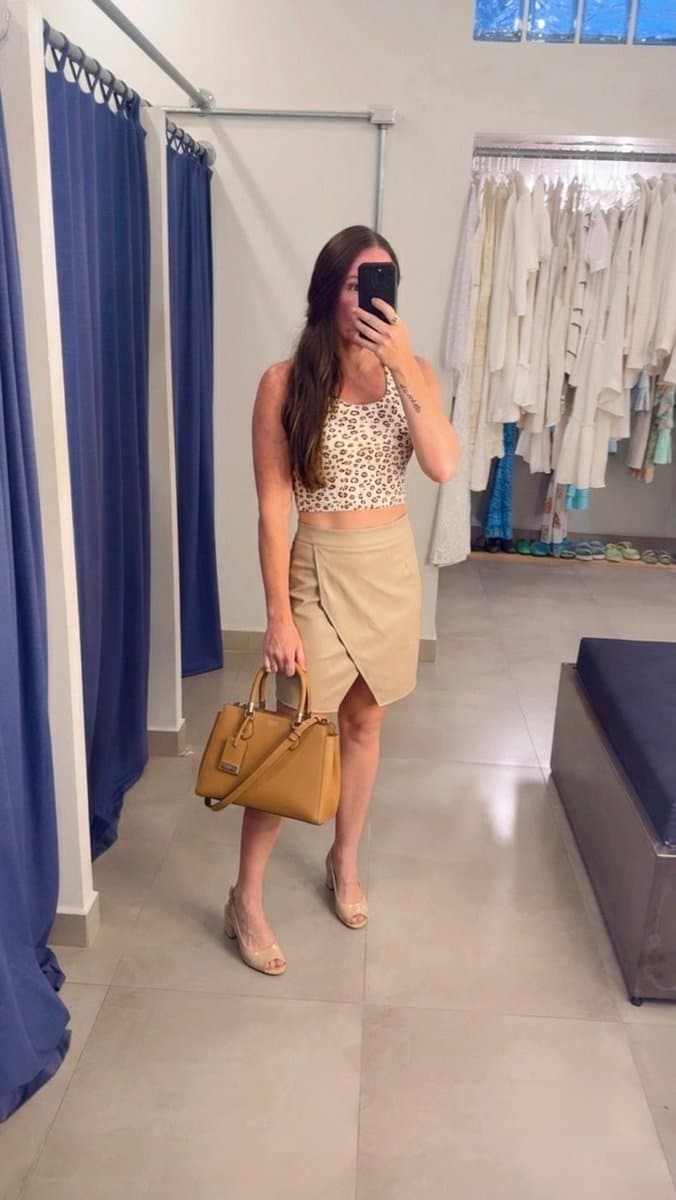 Regata Animal Print Malha Malwee, Malwee, Estampada, tamanho P — foto 3