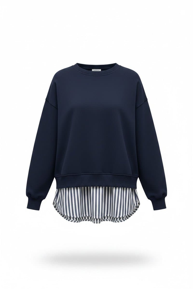 Moletom Camisa Marinho Zara, Zara, Azul-marinho, tamanho 10